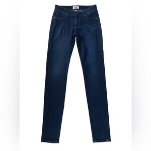 PAIGE Skyline Skinny Jeans Dark Wash Stretch Denim Size 24